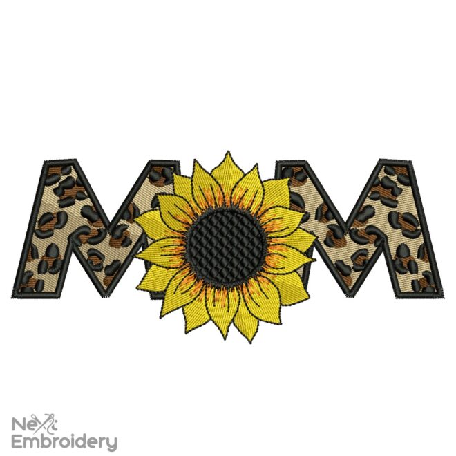 Mom Embroidery design