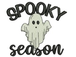 Spooky Season Embroidery Design