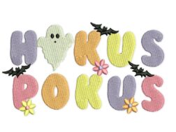 Hocus Pocus embroidery design