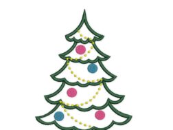 Christmas Tree Embroidery Designs
