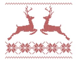 Christmas Reindeer Embroidery Designs