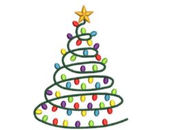 Christmas Tree Embroidery Designs