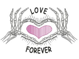 Forever Love Embroidery Designs