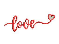 Love Embroidery Designs