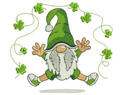 Lucky Gnome Embroidery Designs