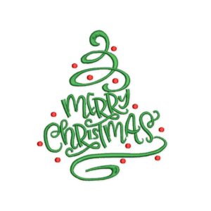 Merry Christmas Embroidery Designs