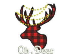 Oh Deer Embroidery Designs