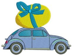 Easter Egg Embroidery Design