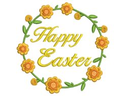 Happy Easter Embroidery Designs