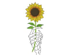 Sunflower Embroidery Designs