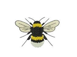 Mini Bee embroidery design