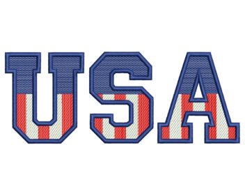 USA Embroidery Designs, USA Patriotic Embroidery Designs