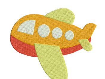 Airplane Embroidery Design. Cartoon Airplane. Airplane Machine Embroidery Design. Mini Airplane Embroidery. Airplane Fill Design