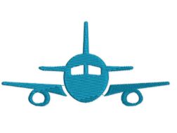Boeing Silhouette Embroidery Design