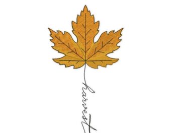 Harvest Embroidery Design. Fall Embroidery Designs, Autumn embroidery designs
