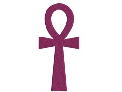 Ankh Symbol Embroidery Design
