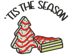 Tis the Season Embroidery Design