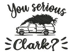 You Serious Clark Embroidery Designs