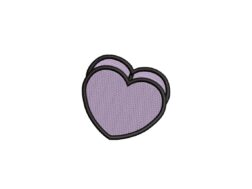 Mini Candy Heart Embroidery Design
