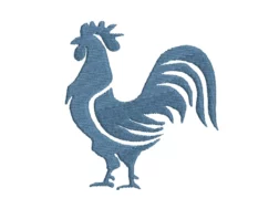Cock Rooster Embroidery Design