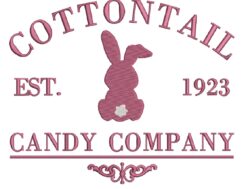 Cottontail Embroidery Design