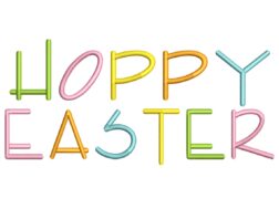 Hoopy Easter Embroidery Design
