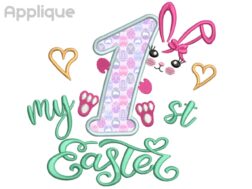 My First Easter Embroidery Design