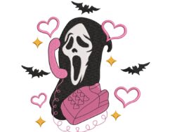 No You Hang Up Embroidery Design