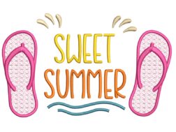Sweet Summer Embroidery Design