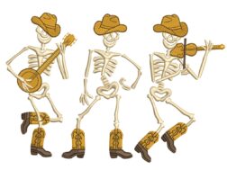 Howdy Embroidery Design