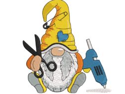 Craft Gnome Embroidery Design