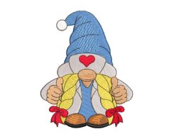 Gnome Nurse Embroidery Design