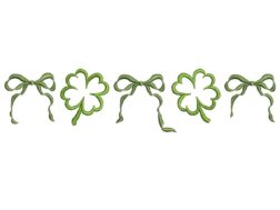 Coquette Shamrock Embroidery Designs