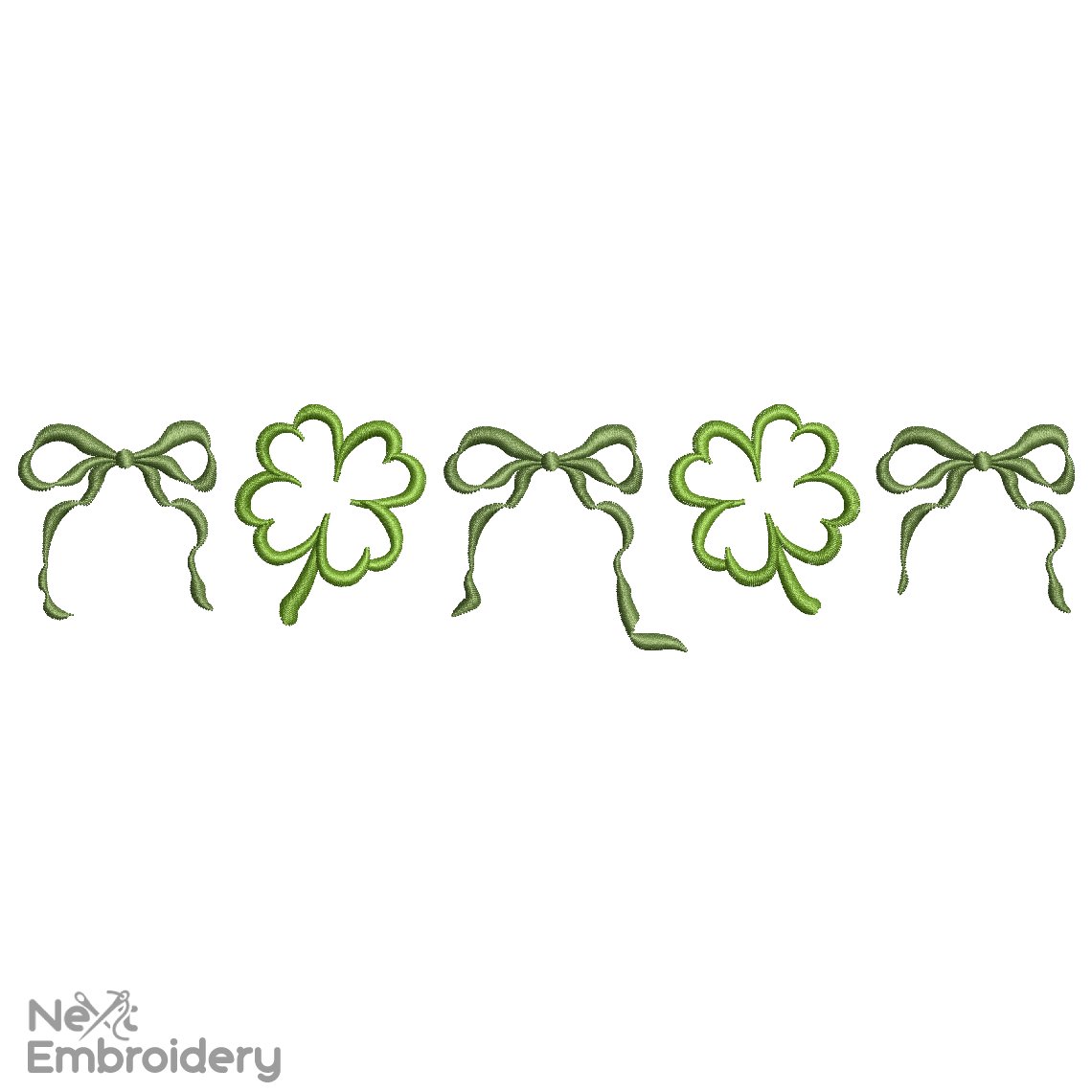 Coquette Shamrock Embroidery Designs, St Patricks Day Lucky Holiday Embroidery Designs, Irish, Shamrock, Lucky, Happy, Instant Download