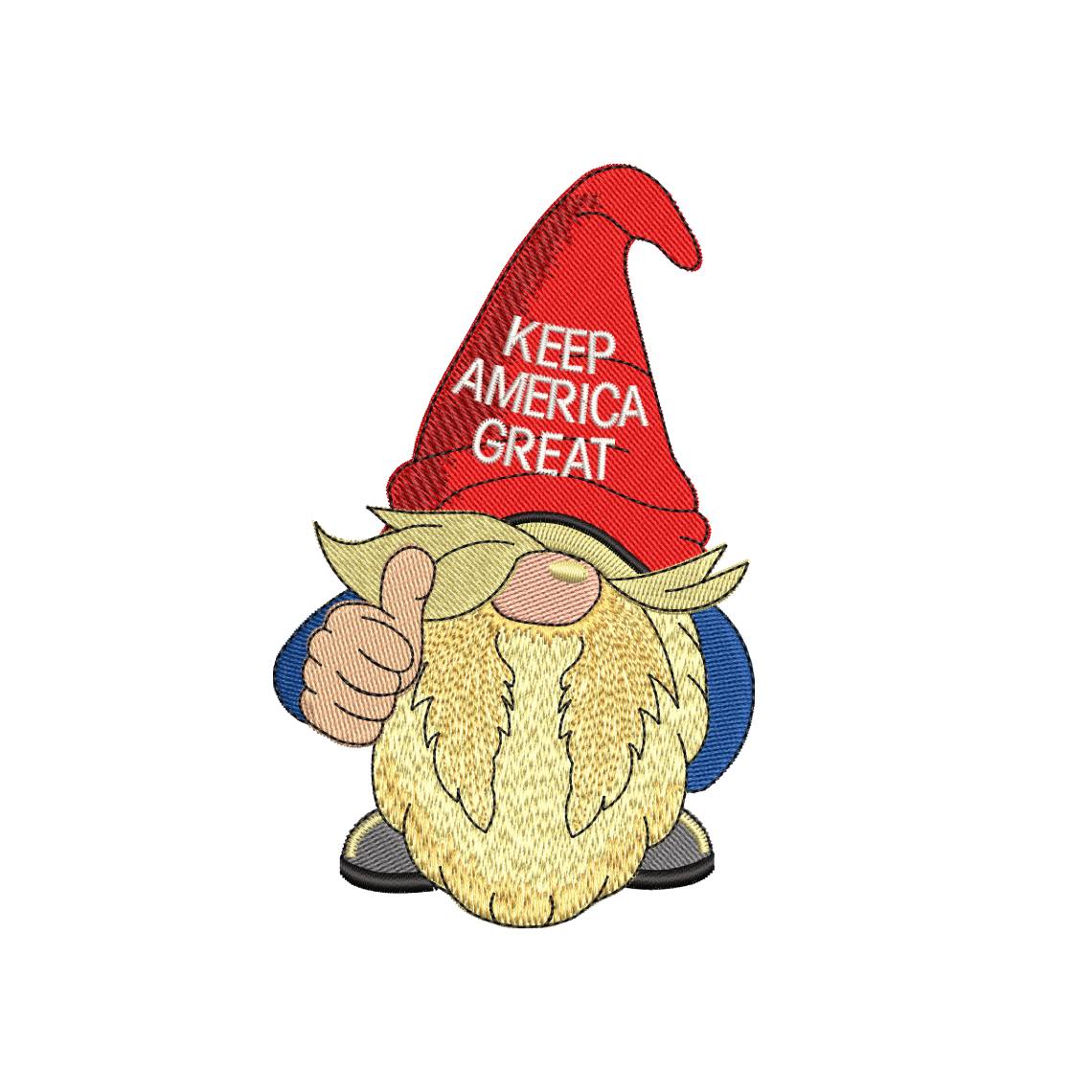 Keep America Great Embroidery Design, Funny Machine Embroidery Designs, Instant Download
