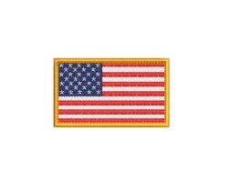 American Flag Mini Embroidery Designs