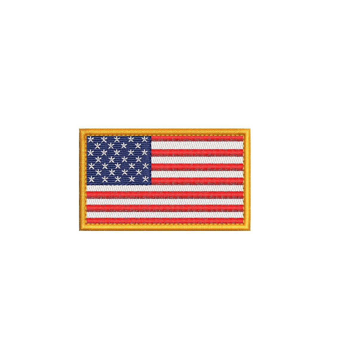 American Flag Mini Embroidery Designs. USA Patriotic Embroidery Designs, Instant Download