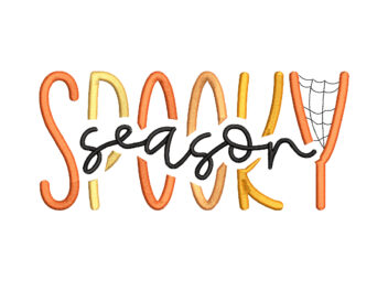 Halloween Season Embroidery Design. Halloween Machine Embroidery Design, spooky season, Fall embroidery, bat embroidery PES