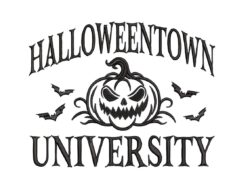 Halloweentown Embroidery Design