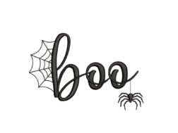 Mini Boo Embroidery Design