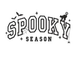 Spooky Season Embroidery Design