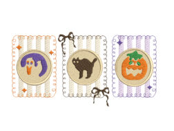 Halloween Sugar Cookie Embroidery Design