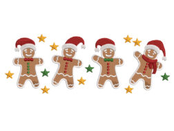 Christmas Cookie Embroidery Design