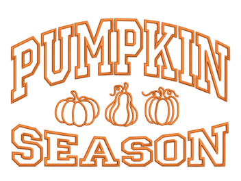 Pumpkin Season Embroidery Design, Halloween Fall Machine Embroidery Design, BOO Embroidery Designs, Instant Download