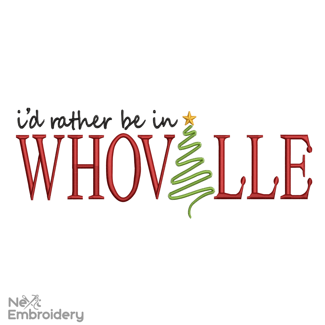 Whoville Embroidery Designs, Believe in the Magic Christmas Santa Embroidery Design, Holiday MAchine Embroidery File