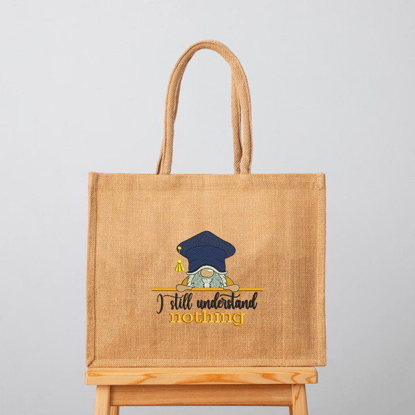 I still understand nothing Embroidery Design