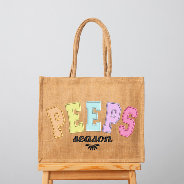 PEEPS Season Embroidery Design