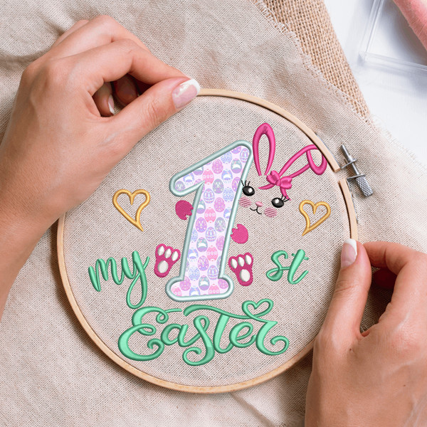 My First Easter Embroidery Design
