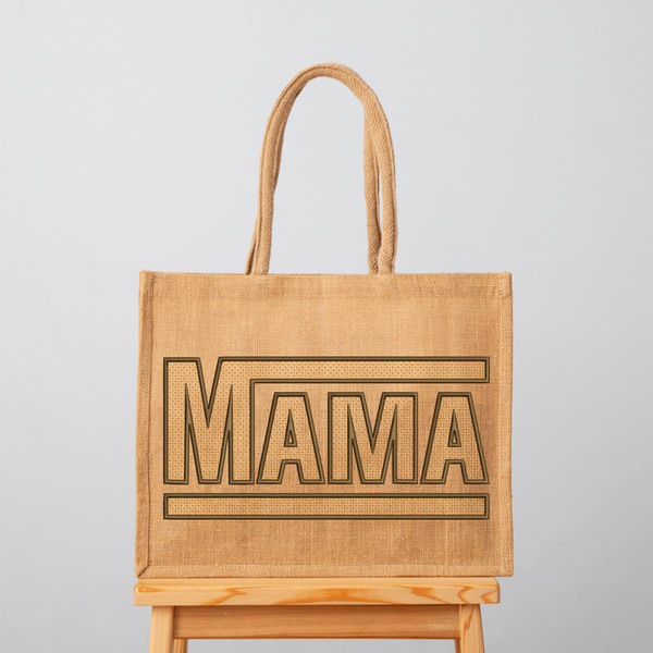 Retro Mama Embroidery Design