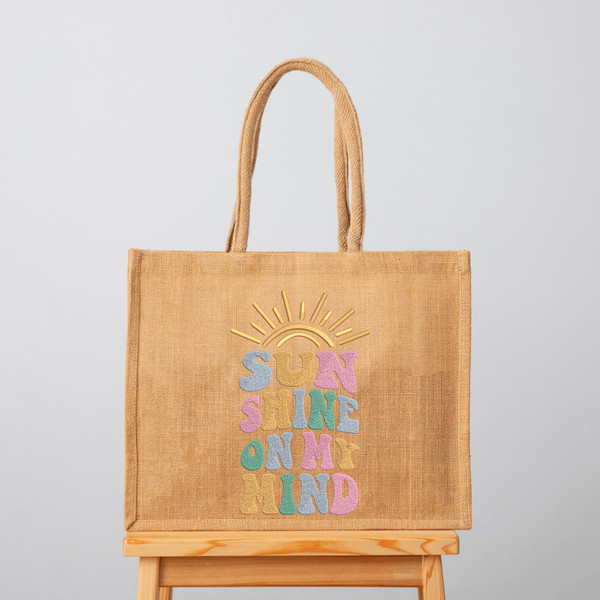 Sun Shine On My Mind Embroidery Design